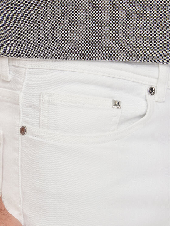 KARL LAGERFELD KARL LAGERFELD Jeansy 265840 542862 Biały Regular Fit