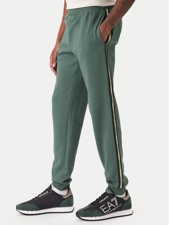 EA7 Emporio Armani EA7 Emporio Armani Teplákové nohavice 7M001482 AF12660 U7260 Zelená Regular Fit