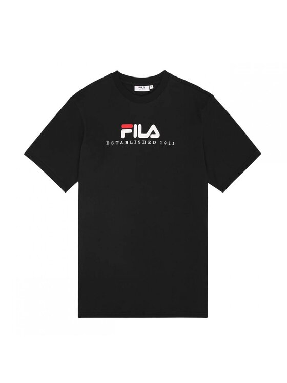 Fila Fila T-shirt Valsera Regular Logo T-shirt Nero Regular Fit