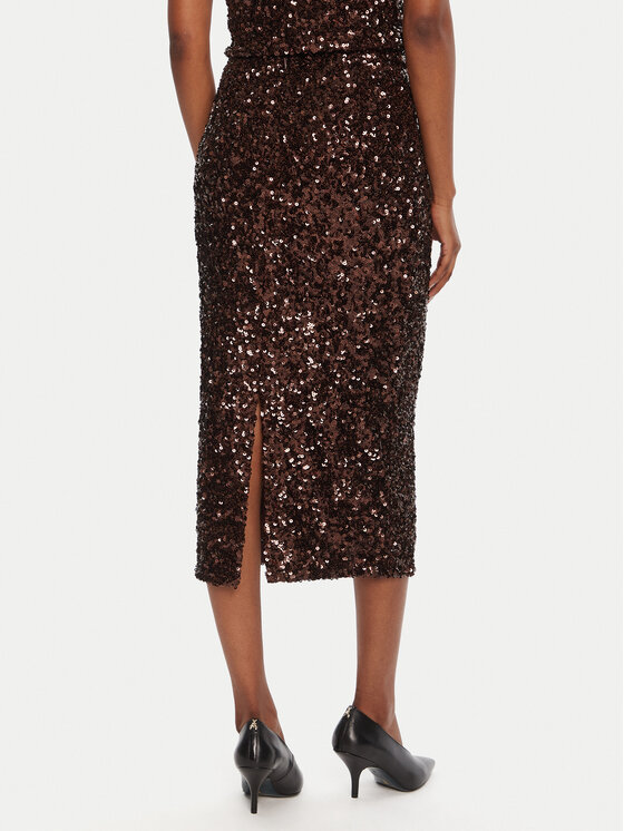 Marella Marella Tiesus sijonas Rennes 2523776011 Ruda Slim Fit