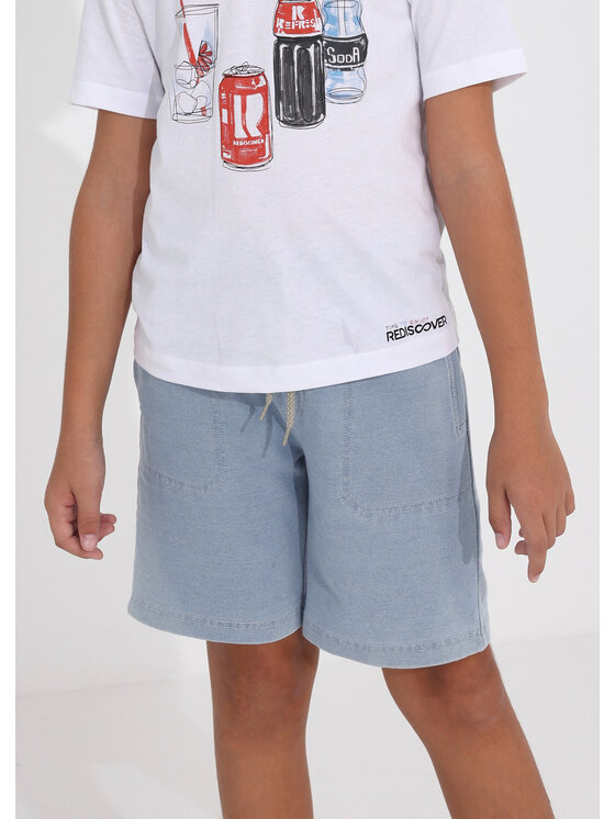 Pantaloncini di tessuto 6260 Blu