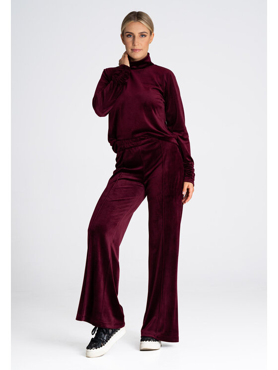 FIGL FIGLFIGL Felpa M967 Bordeaux Regular Fit