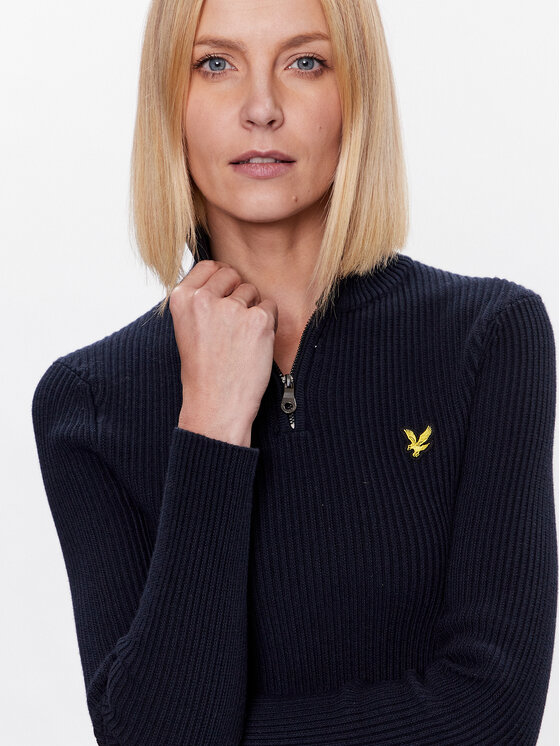 Lyle & Scott Lyle & Scott Πουλόβερ KNW1801V Σκούρο μπλε Regular Fit