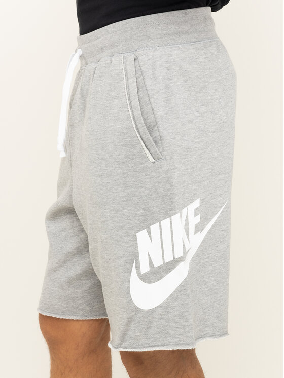 Nike Nike Sportske kratke hlače Sportswear Alumni AR2375 Siva Loose Fit