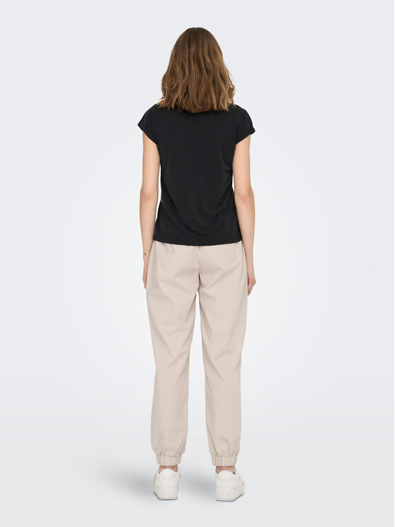 ONLY ONLY T-Shirt Free 15287041 Czarny Regular Fit