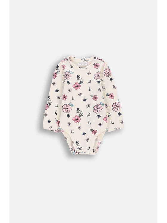 Coccodrillo Coccodrillo Detské body WC6112104FGN-003 Écru Regular Fit