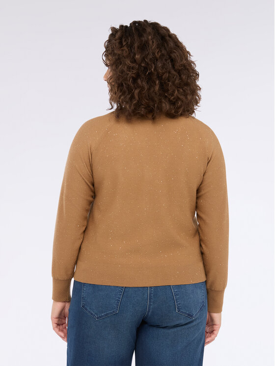 Fiorella Rubino Fiorella Rubino Cardigan M786L008185N012 Écru Regular Fit