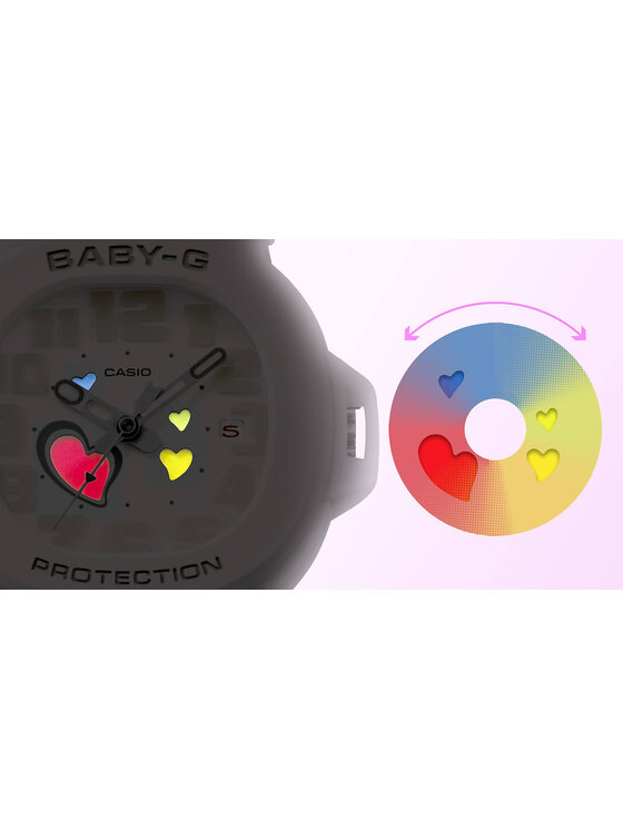 Casio Casio Zegarek BGA-10-7AER Biały