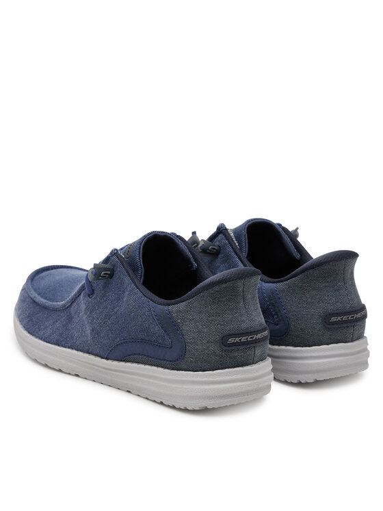 Skechers Skechers Mokasyny Melson-Coronado 210959/DEN Granatowy