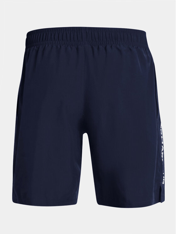 Under Armour Under Armour Spordišortsid Ua Woven Wdmk Shorts 1383356-410 Tumesinine Loose Fit