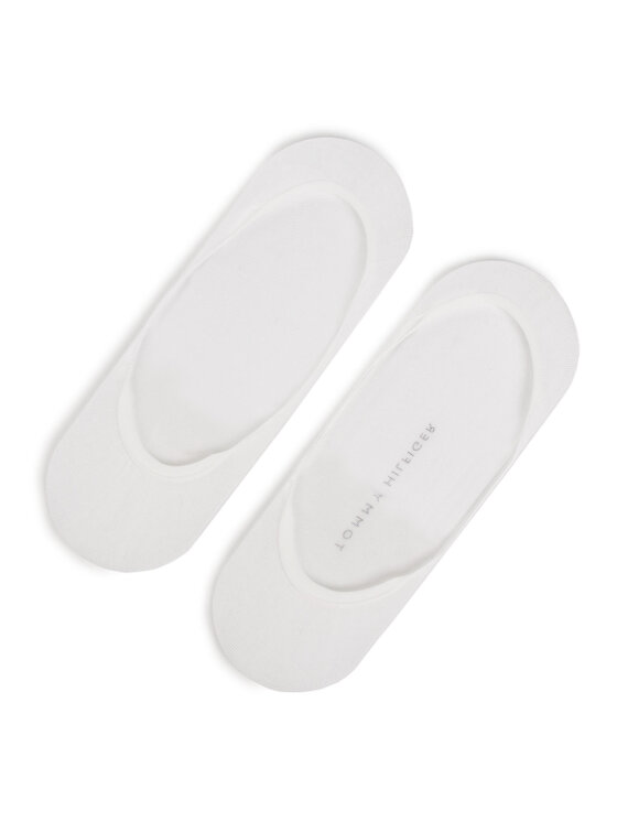 Tommy Hilfiger Tommy Hilfiger Set 2 parov ženskih stopalk 353006001 Bela