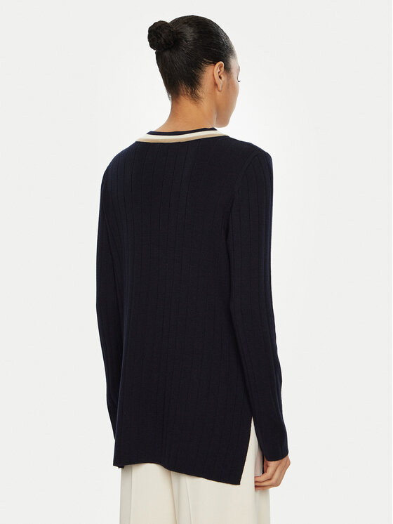 Luisa Spagnoli Luisa Spagnoli Strickjacke Magistro 58593 Dunkelblau Regular Fit