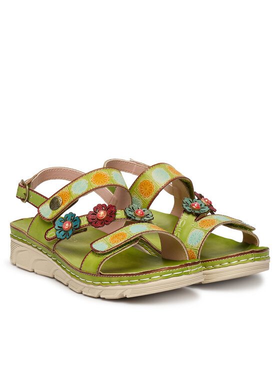 Laura Vita Laura Vita Босоніжки Dorry 18 Зелений