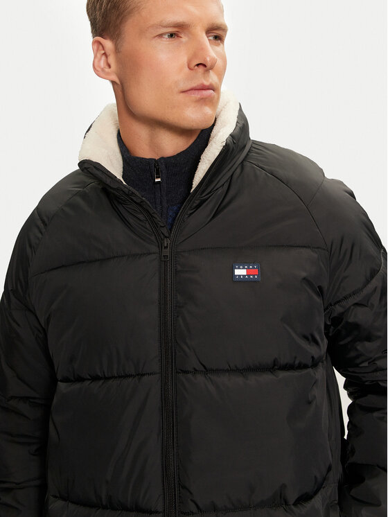 Tommy Jeans Tommy Jeans Μπουφάν χειμωνιάτικο Vail DM0DM20604 Μαύρο Regular Fit