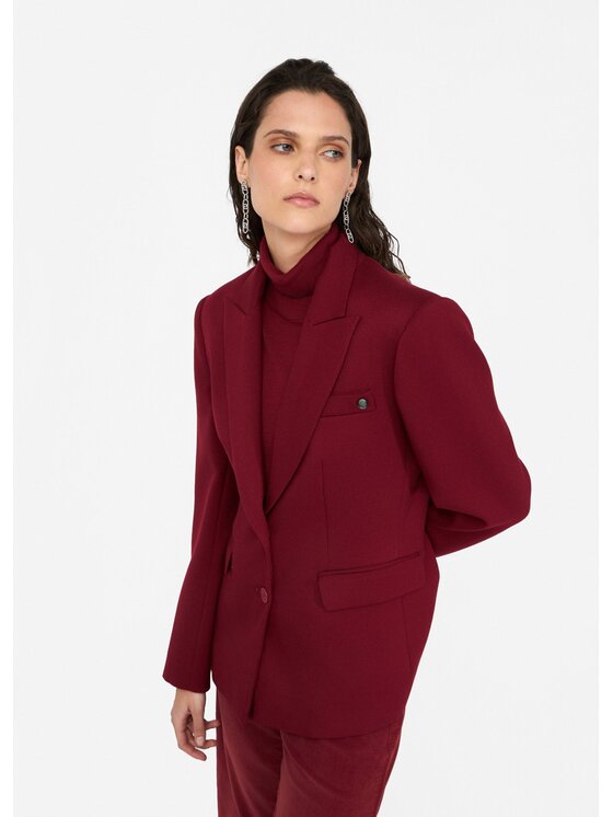 Liu Jo Liu Jo Giacca da donna MF5268TS22491650 Rosso Slim Fit