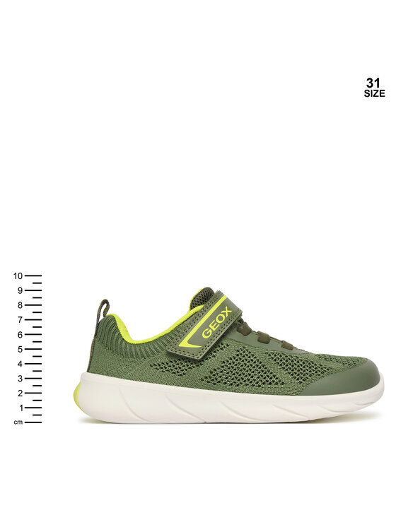 Geox Geox Laisvalaikio batai J Foot-Run Boy J65PDB 06K9J C0914 S Žalia