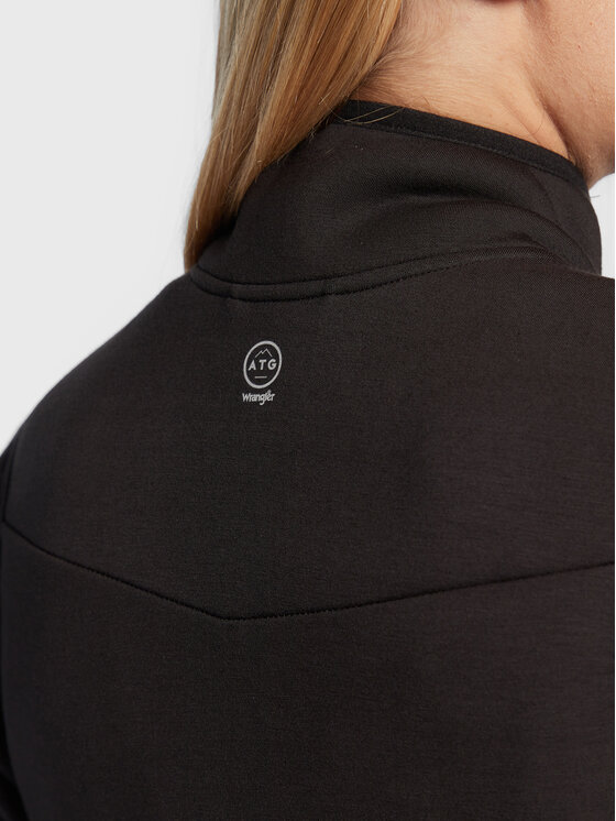 Wrangler Wrangler Bezrękawnik Athletic Hybrid WA4KY3101 112324771 Czarny Regular Fit