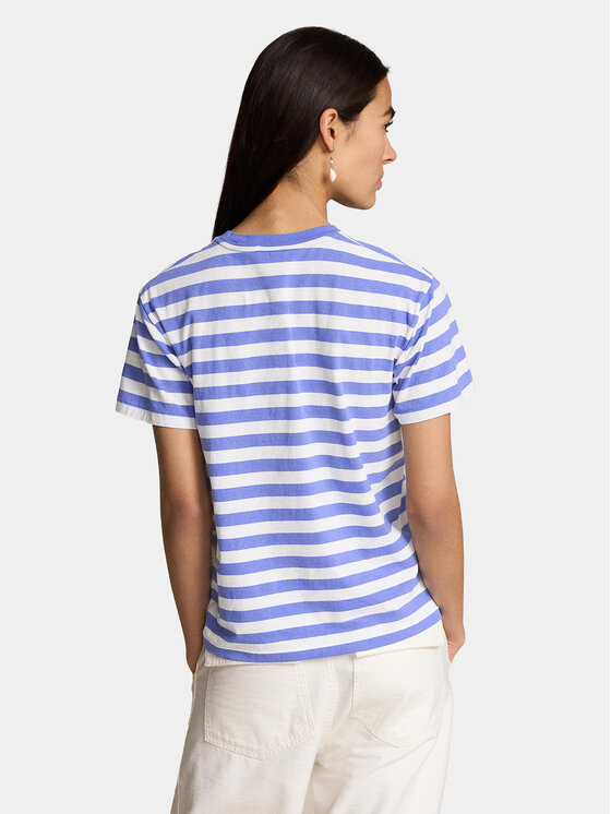 Polo Ralph Lauren Polo Ralph Lauren T-krekls Str Riv Br T 211924300001 Zils Regular Fit