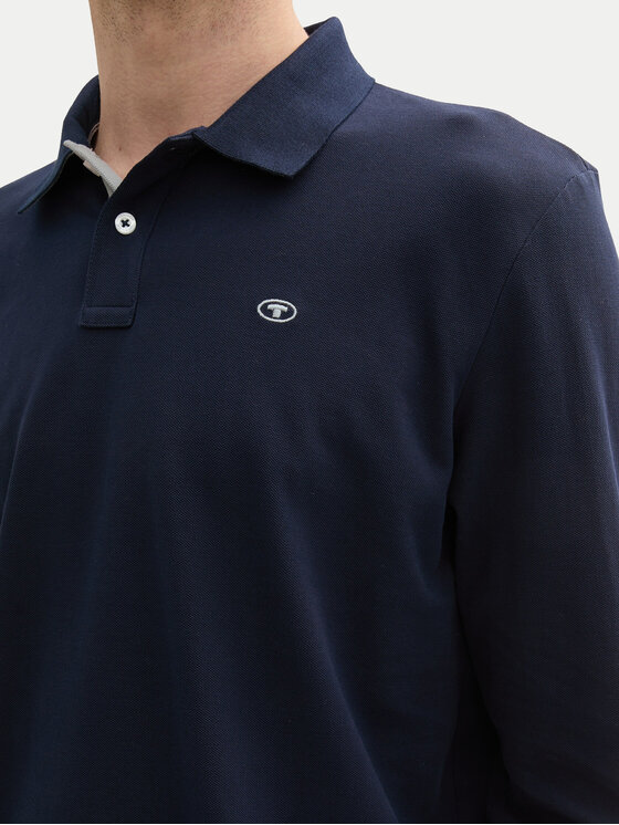 Tom Tailor Tom Tailor Polo marškinėliai 1043278 Tamsiai mėlyna Regular Fit
