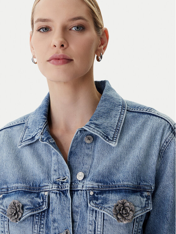 Guess Guess Дънково яке W6RN73 D6833 Син Regular Fit