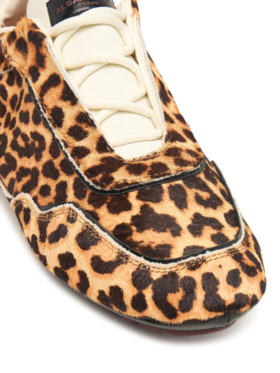 Alexander Smith Alexander Smith Sneakersy River Woman Pony Leopard ALBERSW-9565 MAC Brązowy