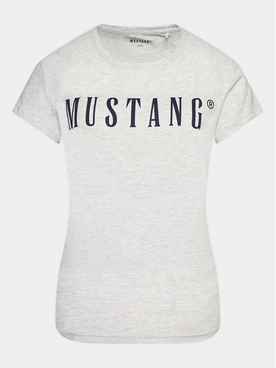 Mustang Mustang T-Shirt Alina 1013222 Szary Regular Fit