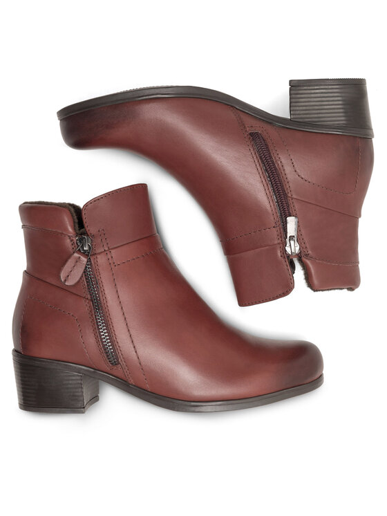Go Soft Go Soft Stiefeletten EST-GUSTA-11 Dunkelrot