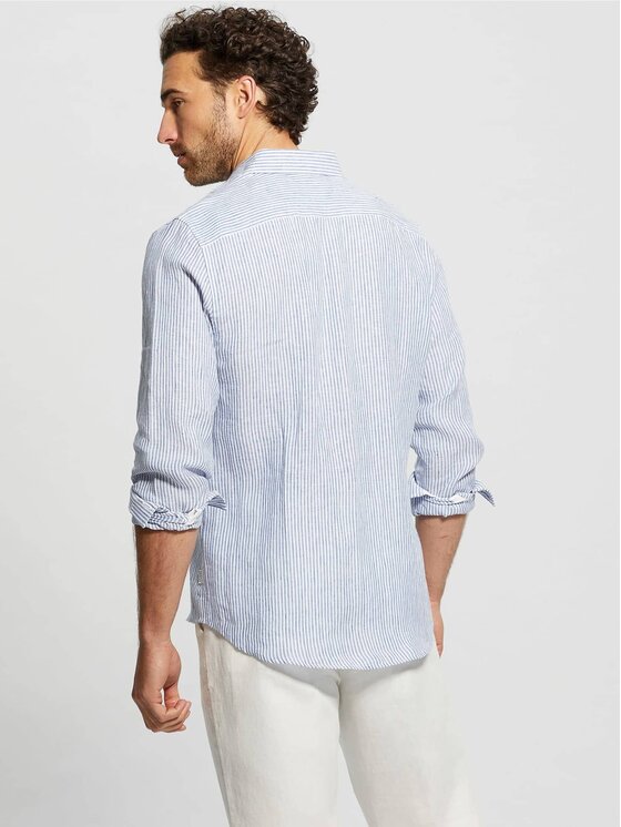 Guess Guess Camicia 163367 Blu Classic Fit