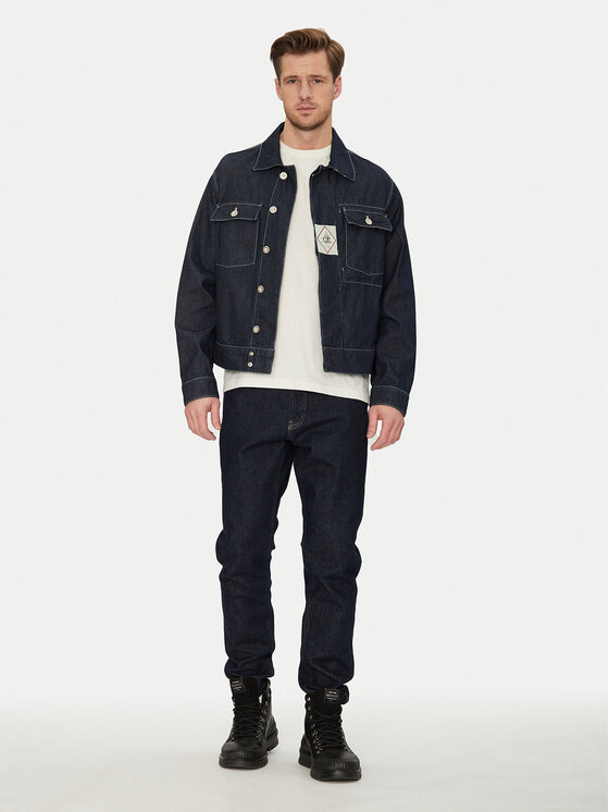 C.P. Company C.P. Company Geacă de blugi 18CMOW188A110295W Albastru Regular Fit