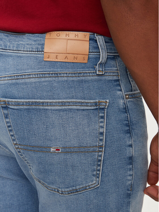 Tommy Jeans Tommy Jeans Traperice Ryan DM0DM20758 Plava Slim Fit