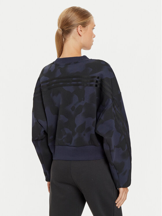 adidas adidas Sweatshirt Future Icons 3-Stripes IW5297 Dunkelblau Loose Fit