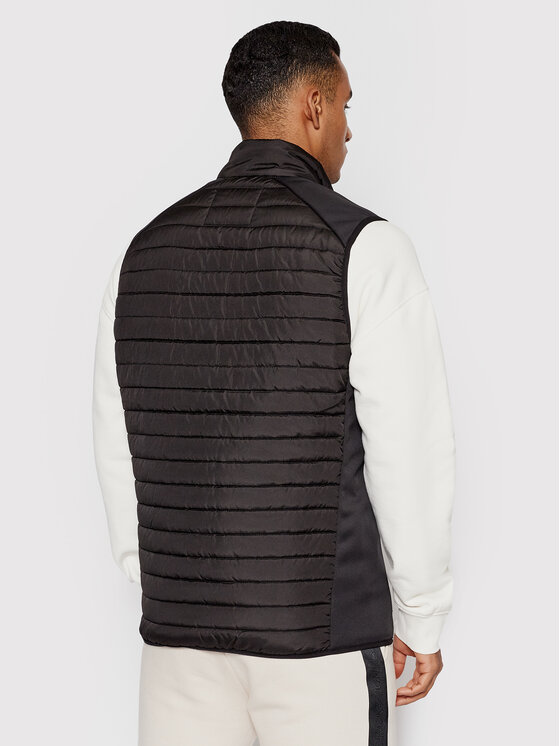 Jack & Jones Jack & Jones Kamizelka Multi 12200684 Czarny Slim Fit