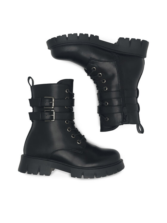 DeeZee DeeZee Trapper stila apavi CS5907-02 Melns