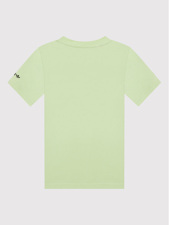 adidas adidas Póló Graphic Stoked Beach HF7434 Sárga Regular Fit