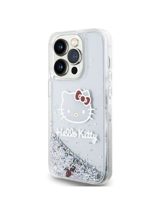 Hello Kitty Hello Kitty Etui na telefon iPhone 13 Pro Max Srebrny