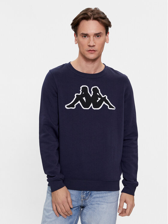 Kappa Kappa Majica dugih rukava Airvit 3032BZ0 Tamnoplava Regular Fit
