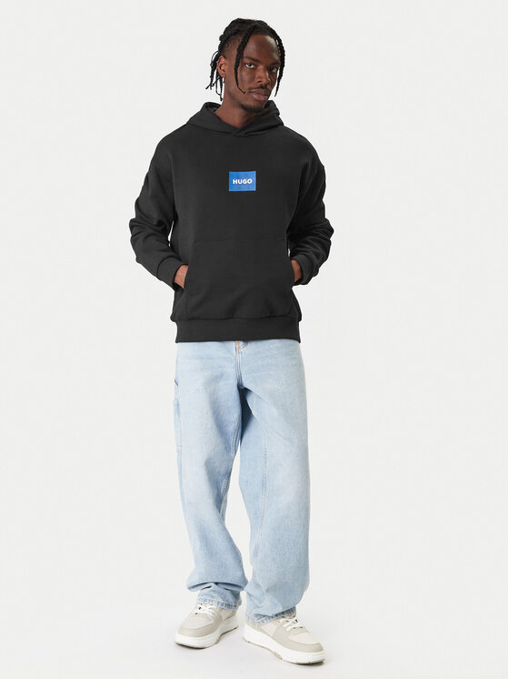HUGO HUGO Mikina Nayohood 50556613 Čierna Regular Fit