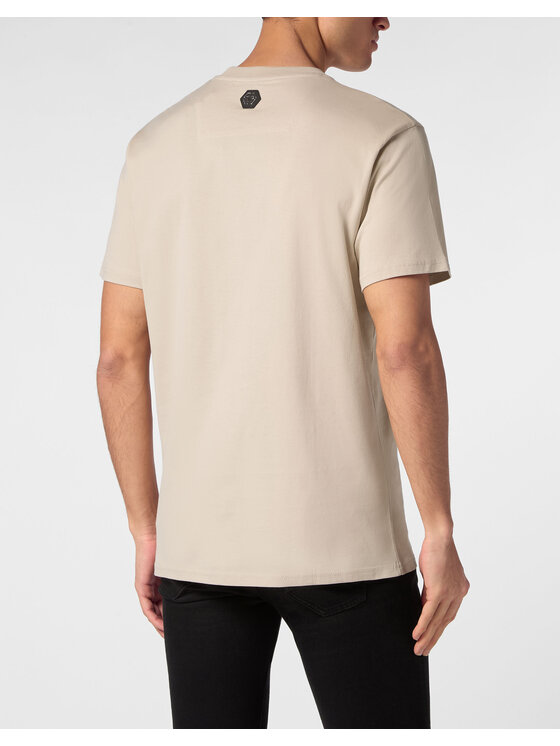 PHILIPP PLEIN PHILIPP PLEIN T-Shirt 19485 Béžová Regular Fit