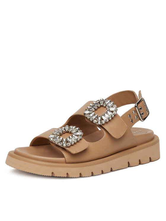 Eva Minge Eva Minge Sandali SNOWDROP-I75-563 Beige