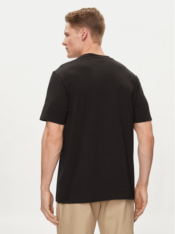 HUGO Hugo Marškinėliai Damotoro 50514092 Juoda Relaxed Fit