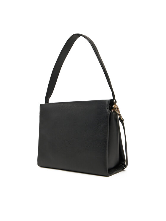 Tommy Hilfiger Tommy Hilfiger Torbica Th Legacy Med Satchel AW0AW17173 Crna