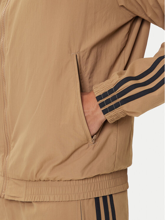 adidas adidas Majica dugih rukava adicolor Woven Firebird JY1333 Bež Loose Fit
