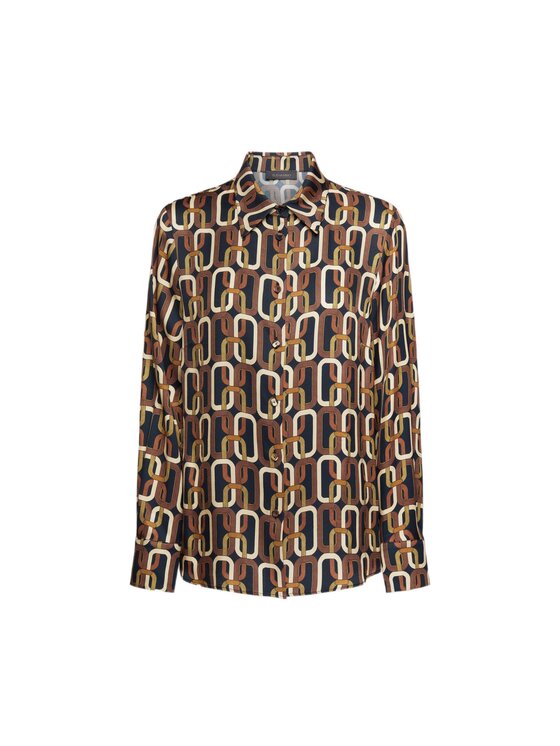 Elena Mirò Elena Mirò Camicia 5164P400256N002 Marrone Regular Fit