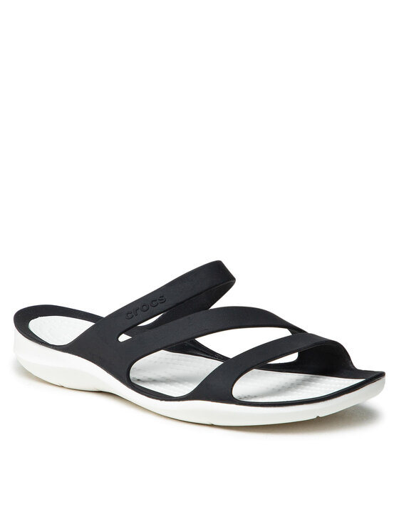 Crocs Crocs Iešļūcenes Swiftwater Sandal W 203998 Melns