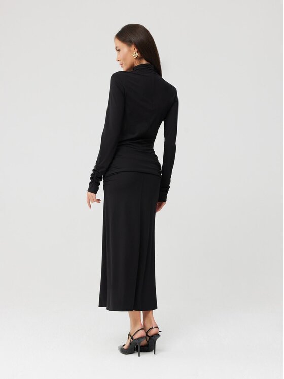Roco Fashion Roco Fashion Každodenné šaty Leontine Čierna Slim Fit