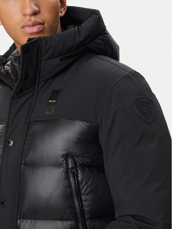 Blauer Blauer Пухено яке Brook 26WBLUC03069 Черен Regular Fit
