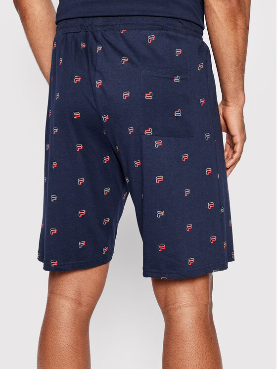 Fila Fila Pižama Uomo FPS1095 Tamsiai mėlyna Regular Fit