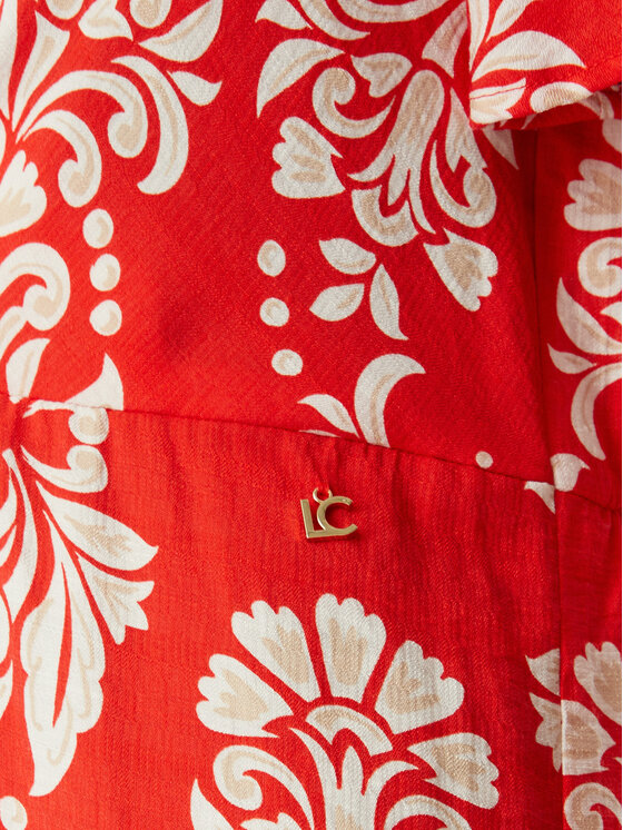 LOLA CASADEMUNT LOLA CASADEMUNT Φόρεμα καλοκαιρινό LS2616137 Ανοιχτό κόκκινο Regular Fit