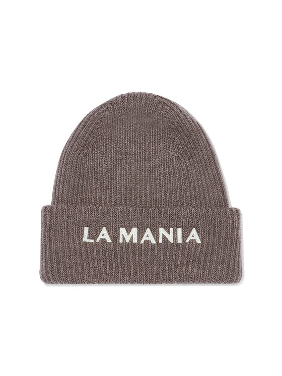 La Mania La Mania Berretto MERINOWOOL HAT 2 Marrone