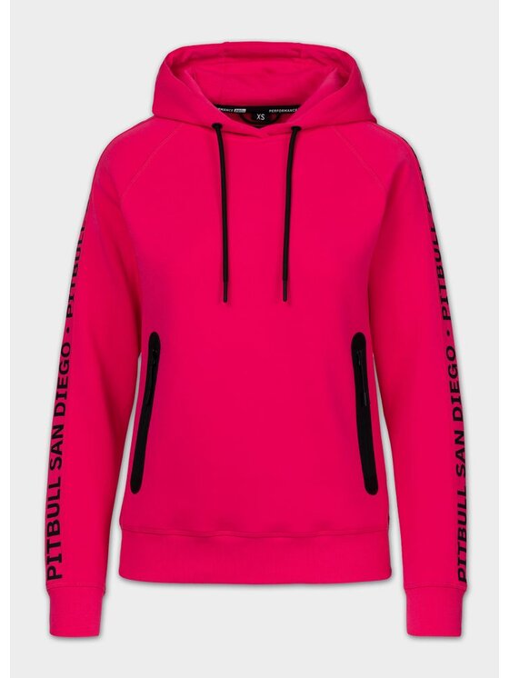 PITBULL PITBULL Bluza TAPE EXPLORY Różowy Regular Fit